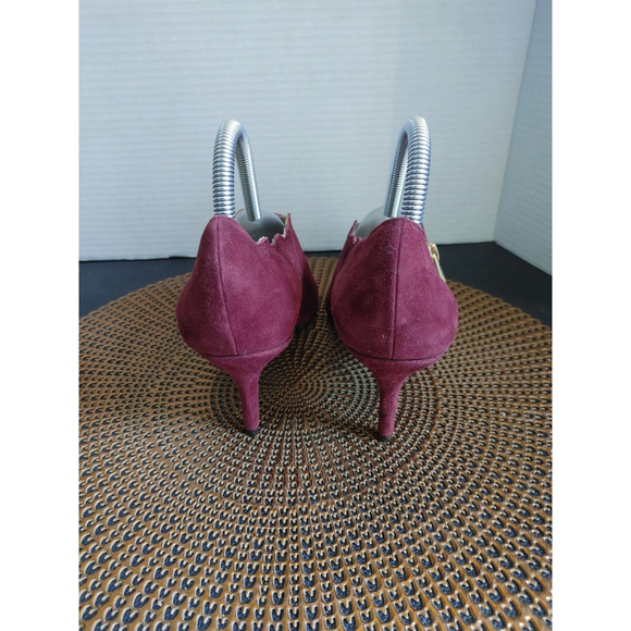 Adrienne Vittadini Firisna Suede Heels Size 9.5M - Picture 4 of 7